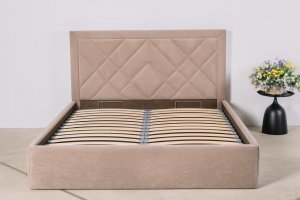 Кровати с мягким изголовьем 🤍