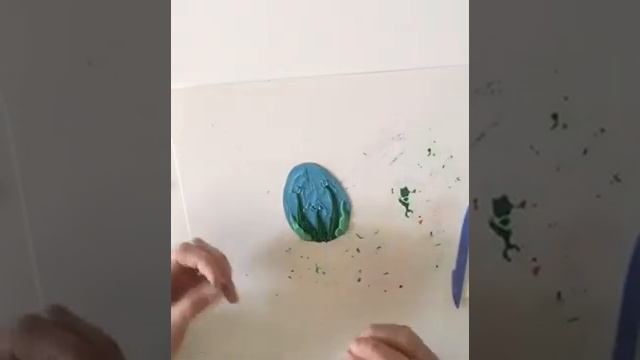 Пасхальные яйца из пластилина. смотреть онлайн