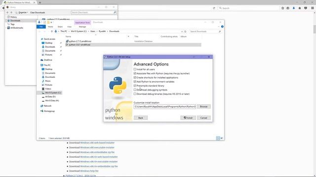 How To Install Python On Windows (Both Python 3 & Python 2.7) смотреть онлайн