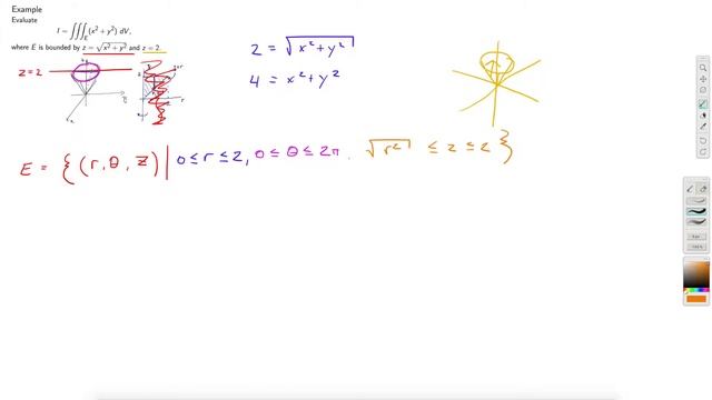 Triple integral of cone | Calculus 3 смотреть онлайн