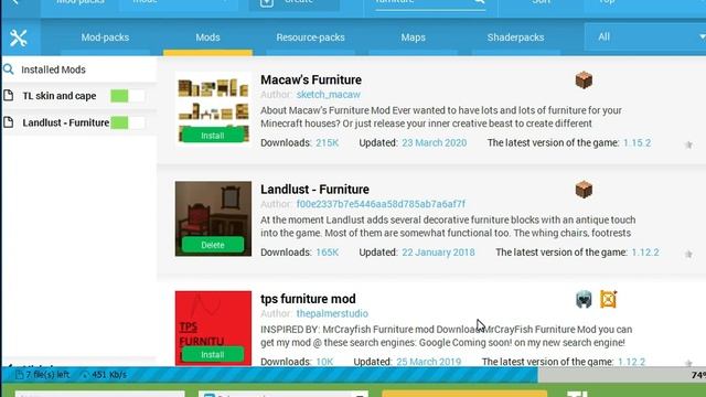 How To Download Minecraft Landlust Furniture Mod With Tlauncher
