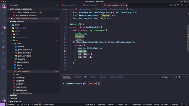 04 - Creating a Redis Dynamic NestJS Module смотреть онлайн