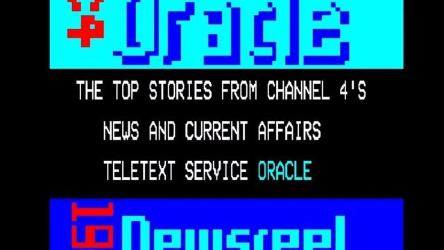 Channel 4 Closedown, ORACLE Page and Morning Interval Junctions (2nd October 1991) смотреть онлайн