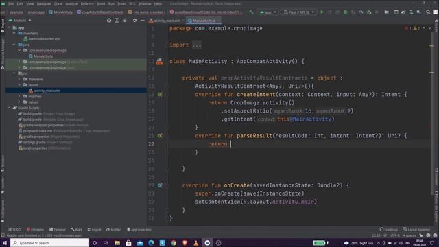 Crop Image Feature Implementation in Kotlin Android Studio in Hindi смотреть онлайн