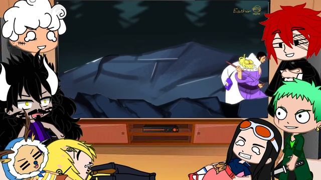 One Piece React to Save Kuma, Flame Emperor Sabo awakens Mera Mera - One Piece Film Red - Gacha Clu смотреть онлайн