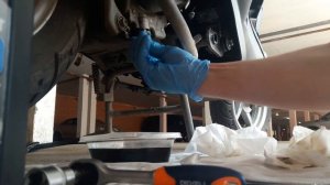 Замена моторного масла на скутере SYM ORBIT 50 (4 тактный двигатель)