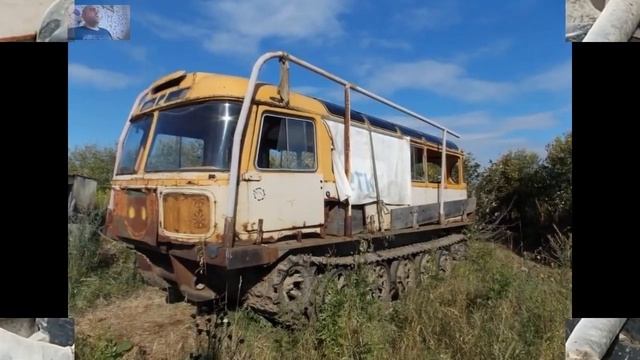 ГНИЛОЙ автобус ПАЗ поставили на ГУСЕНИЦЫ от военной техники АТС 59Г в 2023 году смотреть онлайн