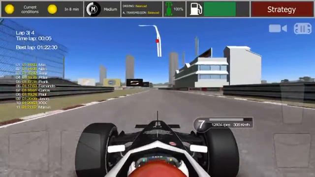 FX Racer Lite: Australia Qualifying [Grass and Walls] смотреть онлайн
