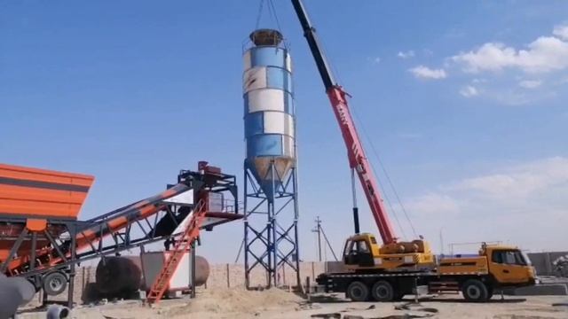 Монтаж цементного силоса? смотреть онлайн