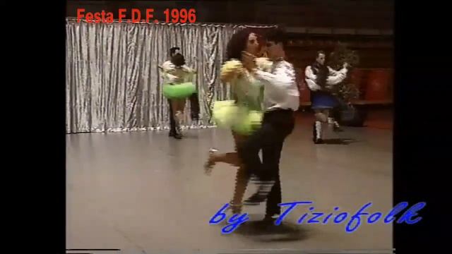 LEDA Mazurka di Casadei ballata dai balerini del M° AUGUSTO FABBRI FDF 1996 Cesena смотреть онлайн