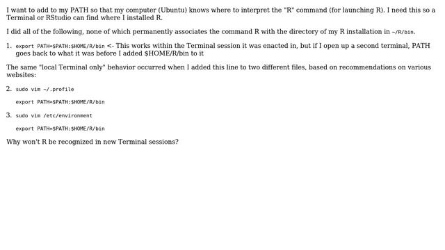Ubuntu: Setting system-wide environment variable using /etc/environment смотреть онлайн