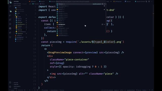 React Tutorial: [1/2] Build a chess ♖ game with react ,rxjs and react drag and drop смотреть онлайн
