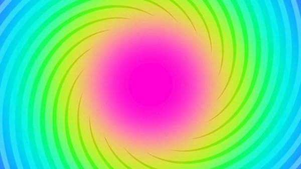 ? 1 Hour Trippy Rainbow: A Colorful Spiral Journey Through Rainbow Gradients #4k #screensaver #rela