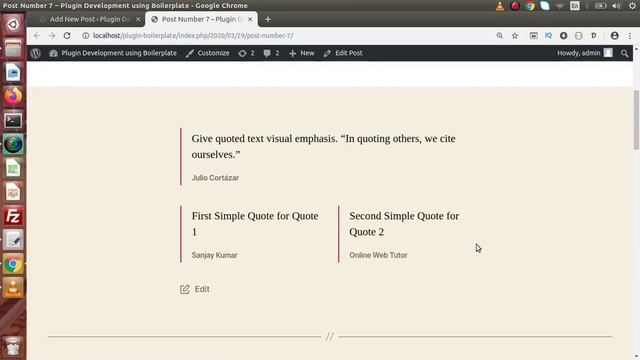 Wordpress Gutenberg Block Editor Beginners Tutorials #7 Work with Quotes & Call to Action Button смотреть онлайн