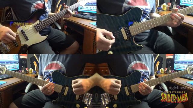 Spiderman Animated Series Theme COVER With Guitar As 