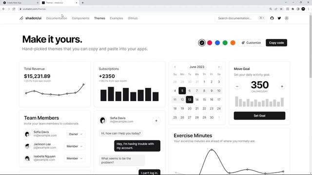 Shadcn UI Crash Course #5 - Colour Themes смотреть онлайн