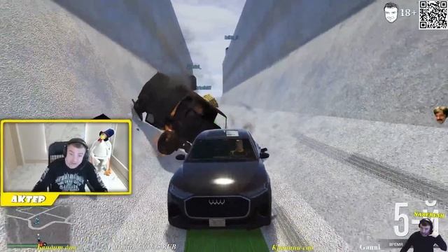 GTA V - Стенка на стенку смотреть онлайн