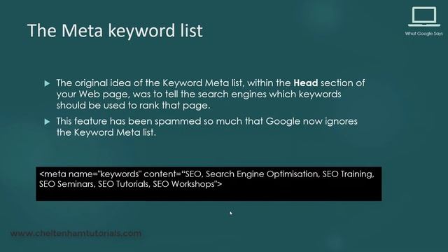 #030 SEO Tutorial For Beginners - Meta Keyword Tags & SEO смотреть онлайн