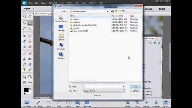 Upload a Photoshop action to Photoshop Elements 12 смотреть онлайн
