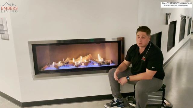 Top 5 Modern Gas Fireplaces (which one is the best linear direct vent?) смотреть онлайн