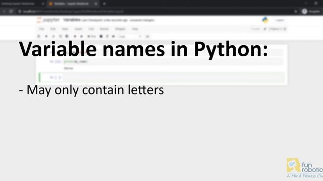 Variables in Python смотреть онлайн