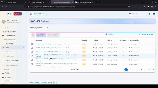 Auxin-AlphaCloud Compliance смотреть онлайн