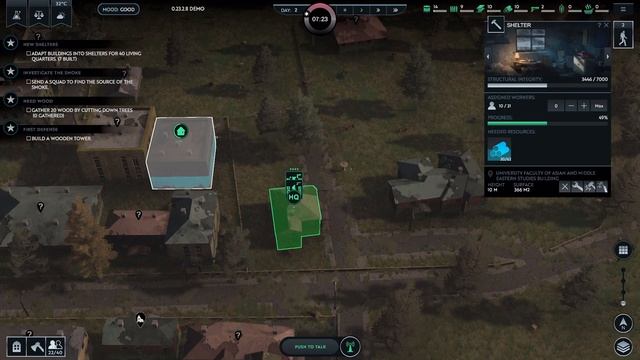First Look - Post Apocalyptic Survival Base Builder Fighting Off Hordes - Infection Free Zone смотреть онлайн