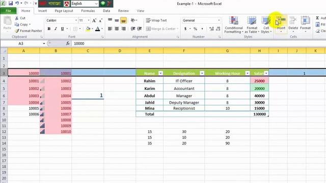 Microsoft Excel 2010 Tutorial in Bangla | Part-14 | Excel Home | SubMenu Part-02 in Bangla | смотреть онлайн