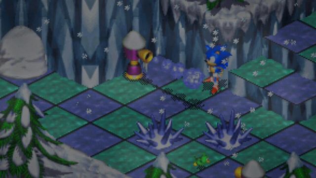 Diamond Dust Zone Act 1 & 2 [Extended Stitch] || Sonic 3D Blast (Saturn, 1996) смотреть онлайн