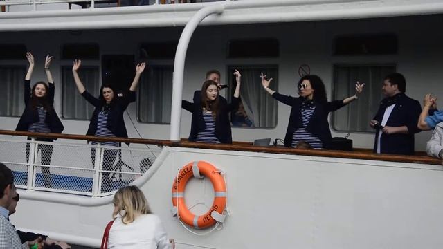 Теплоход "Александр Фадеев". Отправление из Перми. Часть 2 смотреть онлайн