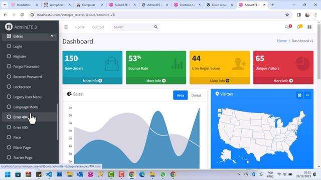 Laravel 10 Aula 1 - Preparando o projeto e Criando a tela de login смотреть онлайн