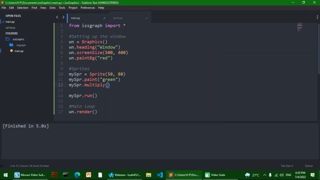 Python Tutorials For Beginners | Graphics Library In Python смотреть онлайн