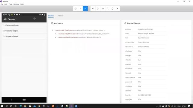 Part 6 - Appium Latest Tutorials - Mobile Gestures - Android Touch Action - Tap - Long Press смотреть онлайн