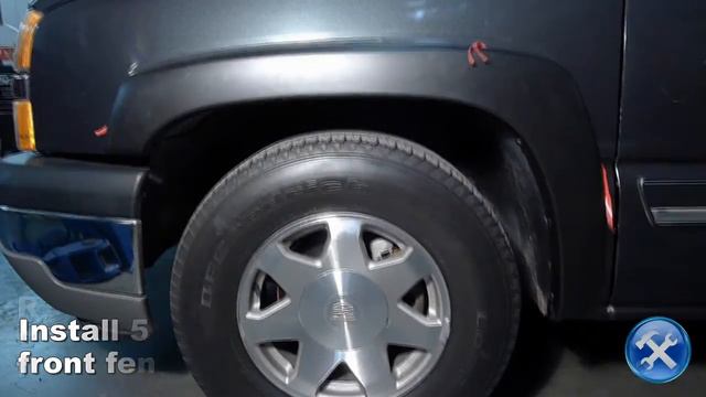 SPECDTUNING INSTALLATION VIDEO: 1999 - 2006 CHEVY SILVERADO FENDER FLARE смотреть онлайн