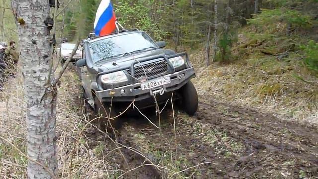 Первый выезд КЛУБ УАЗ Патриот Красноярск 1 смотреть онлайн