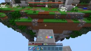 Skywars на сервере The Hive в Minecraft Bedrock