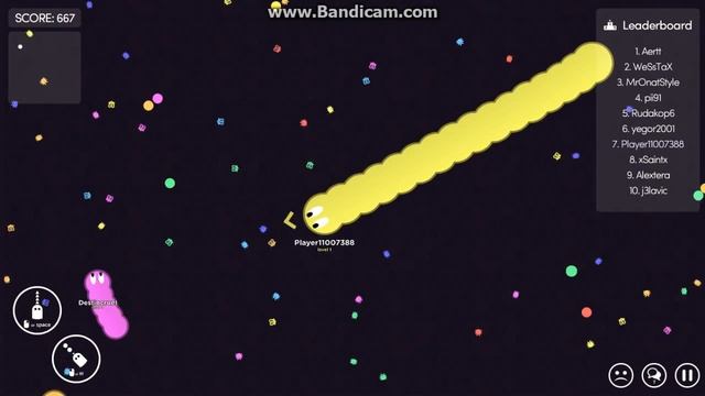 Играю с Шиморо в:Worm.is The Game смотреть онлайн