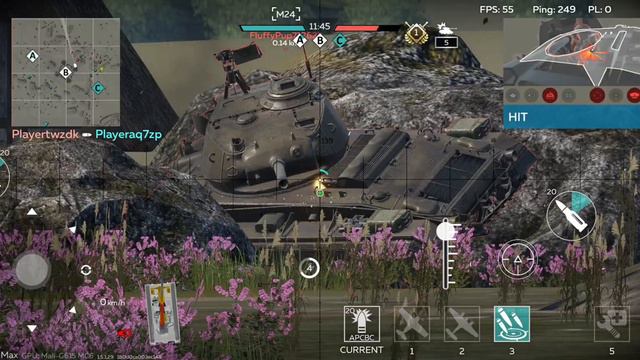 MAX DICKER TANK DESTROYED=10 |War Thunder Mobile смотреть онлайн
