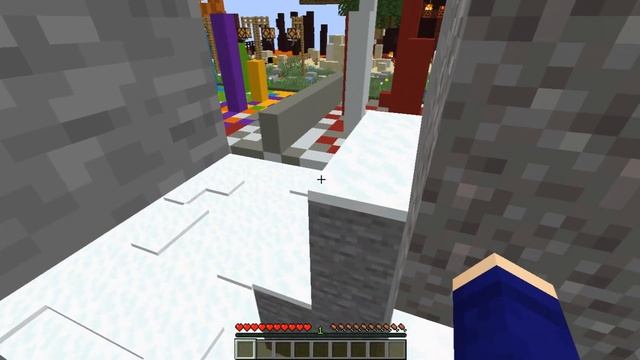 ИНТЕРЕСНАЯ ПАРКУР КАРТА! Minecraft Карты 1.15.2 - Parkour Stripes смотреть онлайн