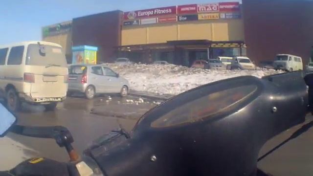 новосибирск скутер. весна и грязь смотреть онлайн
