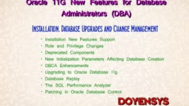 Oracle 11g смотреть онлайн