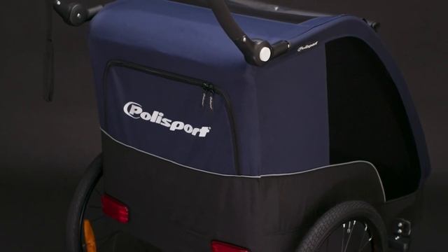 Polisport Trailer - For Biking and Strolling смотреть онлайн