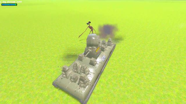 TANK KV-44 VS TREVOR HENDERSON CREATURES! Gmod Garry's Mod Sandbox! смотреть онлайн