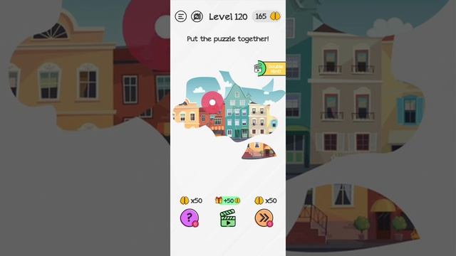 #Shorts Brain Dom Game Challenge 2022 | level 120 | Put the puzzle together! смотреть онлайн