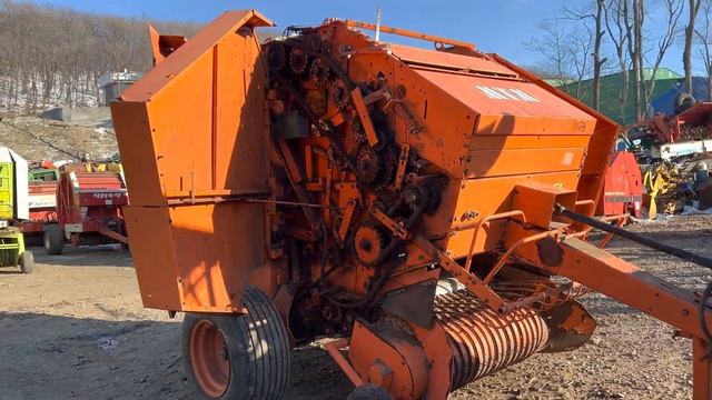 Пресс-подборщик Gallignani MTM-450 Welger System N 1179 смотреть онлайн