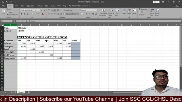 MS Excel Practice Sheet 15 | Microsoft Excel practice test series | MS Excel Tutorial XLSX files смотреть онлайн