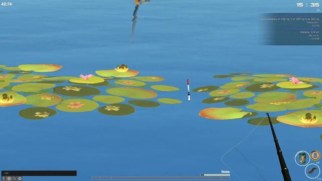 Fisher Online Германия Озеро Вассердам Ловим рыбу по видам #3