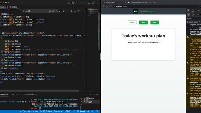 React slide component смотреть онлайн