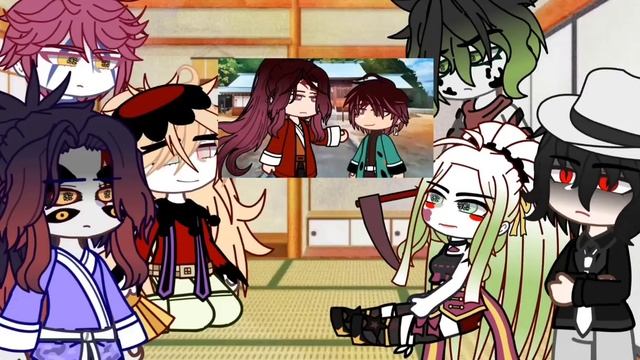 Uppermoons + Muzan React To Yoriichi Meets Tanjiro