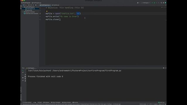 Python Lesson 57: File IO Part 1 смотреть онлайн